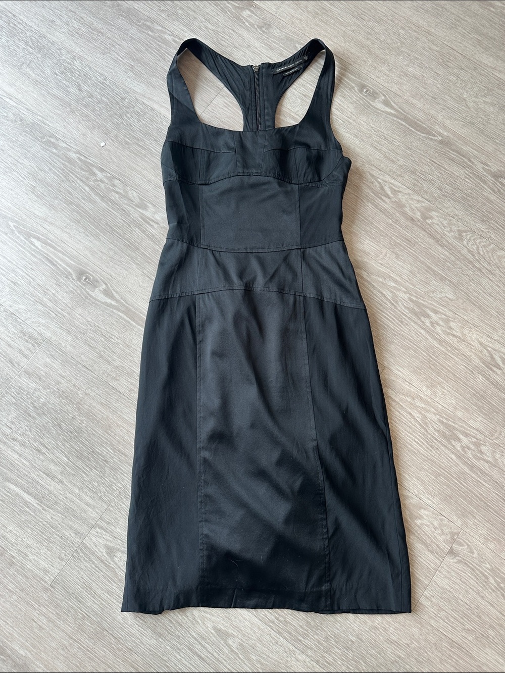 Mackage Black Sleeveless Sheath Racerback Dress. Preowned. Size 0 - Picture 2 of 12